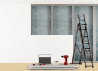 BEKLÄDNADSBOARD VIT           6X1200X2745