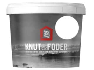 FALU KNUT & FODERFÄRG 1L VIT