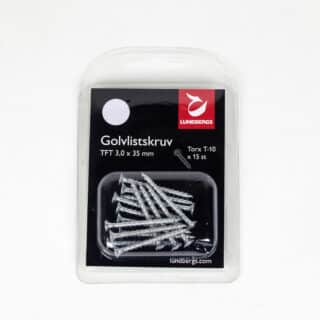 GOLVLISTSKRUV H-FIX TFT TORDR SILVER 3,0X35