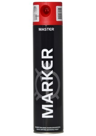 MÄRKFÄRG MASTER 12001 MARKÖR RÖD 600ML