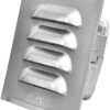 VENTILGALLER FLEXIT MED RAM   ALUZINKBELAGT STÅL 200X200MM