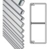 LEDNINGSLIST MED LOCK FAMATEL 2-FACK 16X40MM 2M