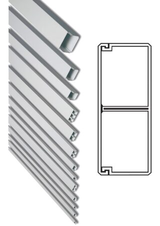 LEDNINGSLIST MED LOCK FAMATEL 2-FACK 16X40MM 2M