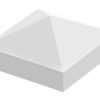 PYRAMIDLOCK ARNÖ GRUNDMÅLAD 125X125MM
