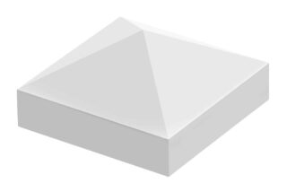 PYRAMIDLOCK ARNÖ GRUNDMÅLAD 125X125MM