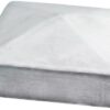 STOLPLOCK STÅL VARMGALVAT 96X96MM