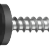 FARMARSKRUV FÖR ÖVERLAPP SVART RAL9011 4,8X20MM