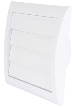 LAMELLVENTIL MW 125 MED STOS  FLEXIT VIT D125MM