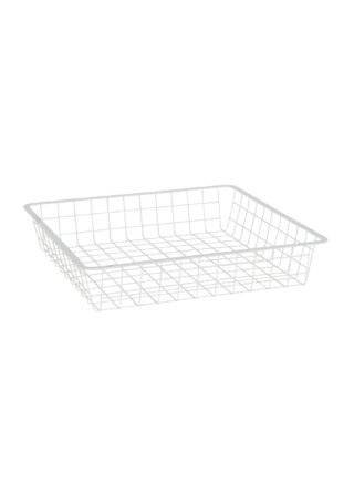 TRÅDBACK F UTDRAGSRAM VIT     45X40X8