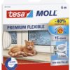 TÄTNINGSLIST 5417 TESA VIT SJÄLVHÄFTANDE SILIKON 8,5MM 6M