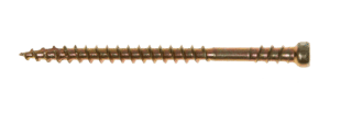 GOLV&SOCKELSKRUV VIT RAL9010 3,9X57MM 250ST