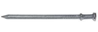 TRÅDSPIK BLANK DUBBELHUVUD RÄFFLAD 3,7X100MM 750ST