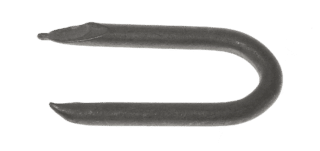 KRAMPA AZ VARMFÖRZINKAD UTVÄNDIG TRÄ 2,50X25MM 500ST