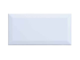 KAKEL BISELADO VIT BLANK 10X20CM
