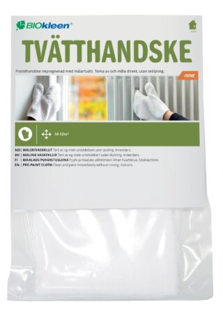 TVÄTTHANDSKE BIOKLEEN INOMHUS