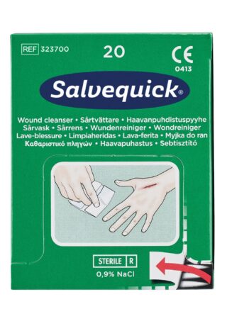 SÅRTVÄTTARE SALVEQUICK 20ST