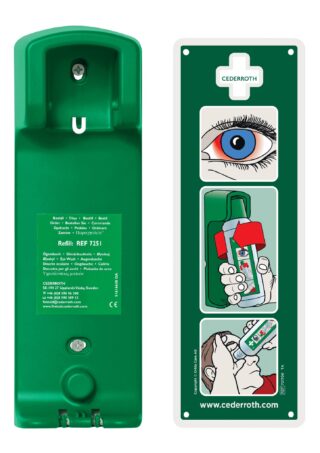 ÖGONDUSCHFLASKHÅLLARE CEDERROTH 500ML