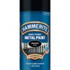 METALLFÄRG SMOOTH FINISH SPRAYBLACK HAMMERITE 0,4L