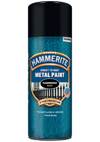 HAMMARLACK SPRAY SVART 400ML