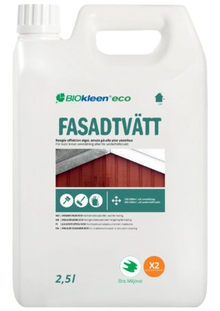 FASADTVÄTT BIOKLEEN ECO UTOMHUS 2,5L