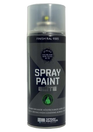 SPRAYFÄRG ELITE SVART RAL9005