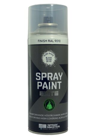 SPRAYFÄRG ELITE VIT RAL9010 BLANK