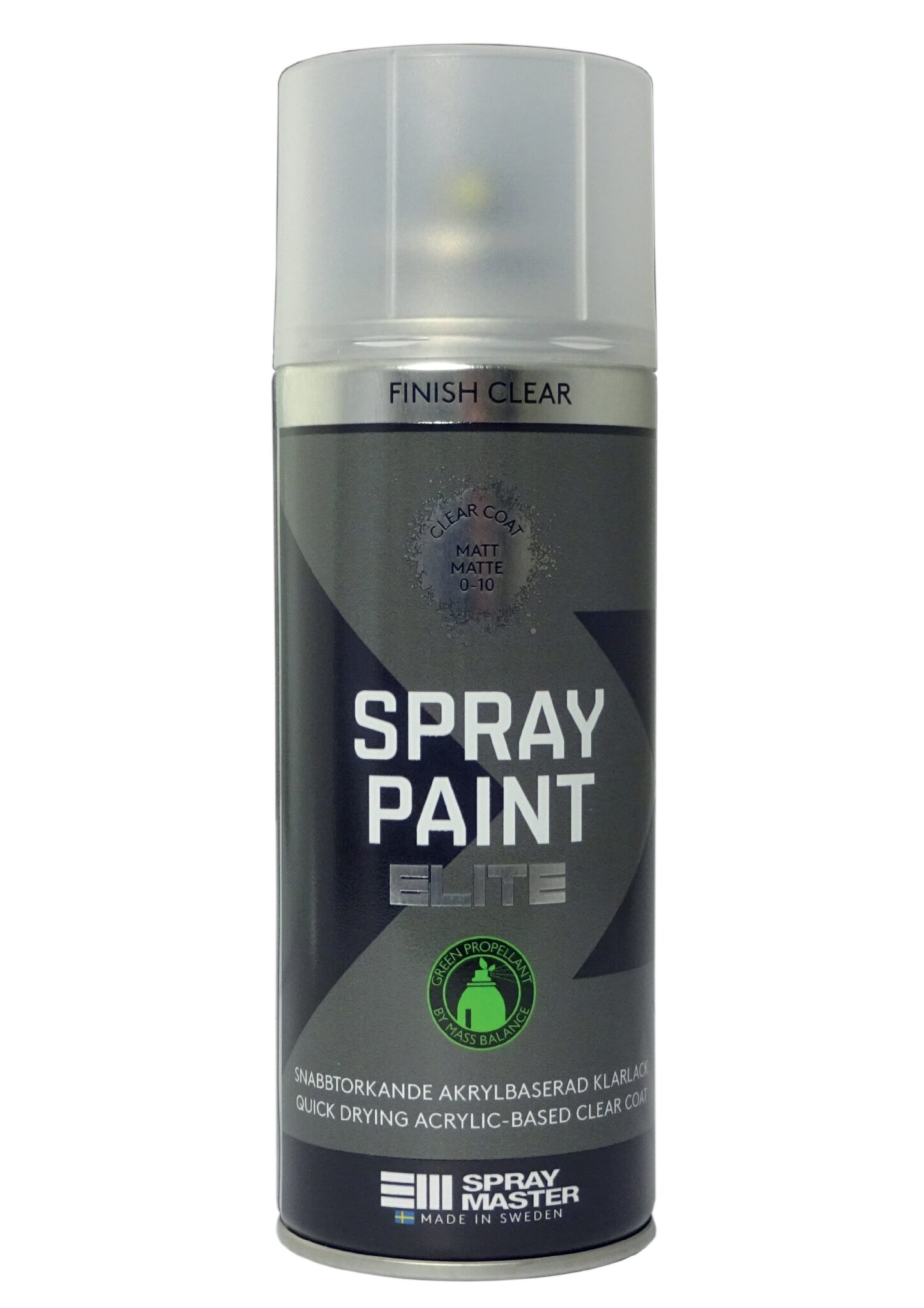 994368 SPRAYFÄRG ELITE KLARLACK MATT