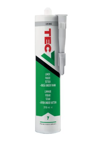 FOGMASSA TEC7 GRÅ MS-POLYMER 310ML
