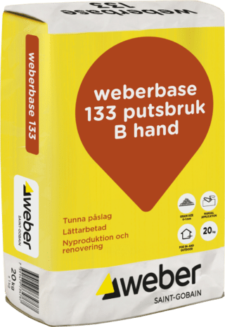 PUTSBRUK BASE 133 B HAND 20KG