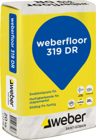SNABBSLIPSATS FLOOR 319 DR FIN 48X20KG