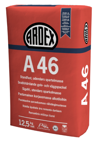 BYGGSPACKEL A46 ARDEX 12,5KG