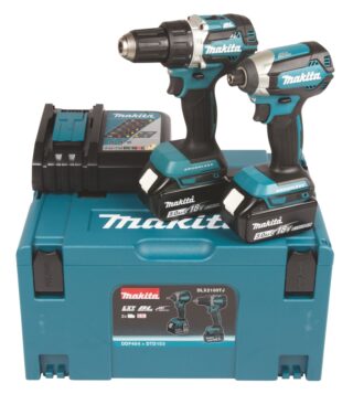 KOMBOKIT DLX2189TJ MAKITA DDF484 DTD153 2X5AH DC18RC MAK