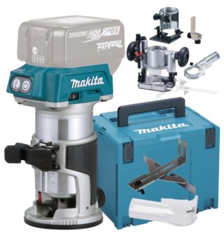 MULTIFRÄS DRT50ZJX5 MAKITA 18V SOLO 3XBAS 3XSTÅL MAKPAC