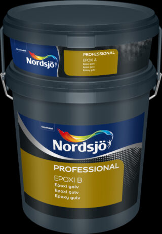 GOLVFÄRG NORDSJÖ EPOXI PROFESSIONAL LJUSGRÅ INNE 0,8L