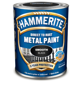 METALLFÄRG SMOOTH FINISH RED HAMMERITE METALL 0,75L