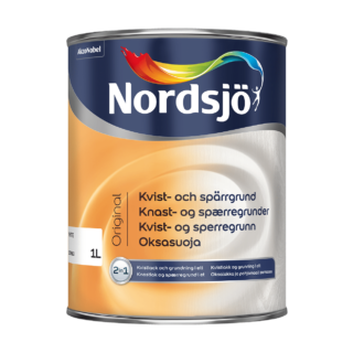 GRUNDFÄRG ORIGINAL KVIST&SPÄRR GRUND NORDSJÖ INOMHUS 1L