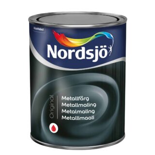 METALLGRUNDFÄRG ORIGINAL RÖD  NORDSJÖ UTOMHUS 1L