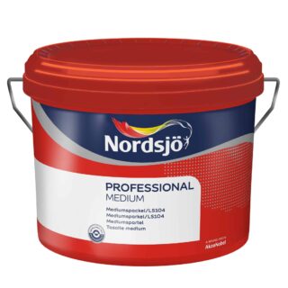 SPACKEL PROF MEDIUM/LS 104 NORDSJÖ INOMHUS 10L