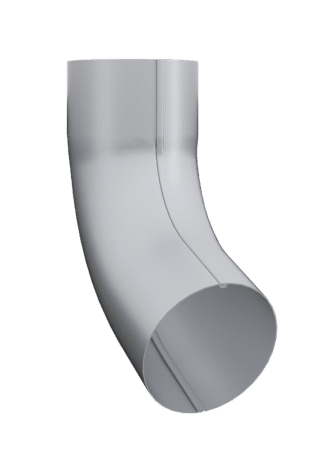 STUPRÖRSBÖJ BKM KONISK UNI    SILVERMETALLIC 045 70GR 87MM