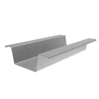 SEKUNDÄRPROFIL S FÖR UNDERTAK GALVAD 45X3800X0,47MM