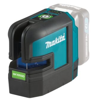 KRYSSLASER SK105GDZ MAKITA 12V SOLO IP54 GRÖN +/-3MM 35M