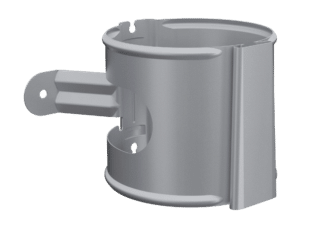 RÖRSVEP STUPRÖR SVHA M KIL & BEN SILVERMETALLIC 045 87MM