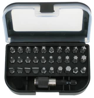 Bitsbox 31Delar Tryck Borgunda