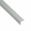 HÖRNSKYDD ALUMINIUM MATT SJÄLVHÄFTANDE 10MM 2,5M