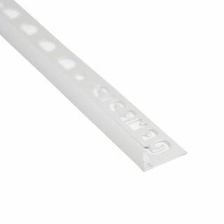 KAKELLIST L-PROFIL            BLANK/SILVER 6MM 2,5M ESA060.9