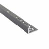 KAKELLIST L ALU MÖRK GRAN 10MM 2,5M