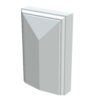 GOLVKLOSS FÖR FODER VITMÅLAD S 0502-Y 33X99X150MM