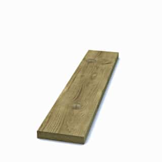 22x120 Ytterpanelbräda G4-2 Fiskyddsimpregnerad Gran