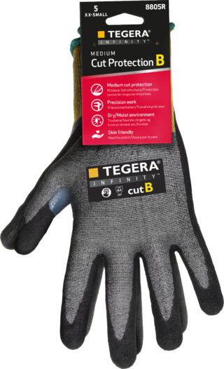 TEGERA Infinity 8805R Skärskyddshandske storlek 7
