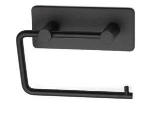 TOALETTPAPPERSHÅLLARE ANGLE SVART 100X135MM
